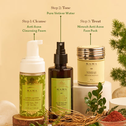 Kama Ayurveda Anti Acne Cleansing Foam
