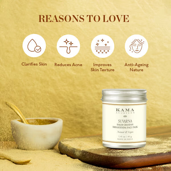 Kama Ayurveda Suvarna Haldi Chandan Face Pack