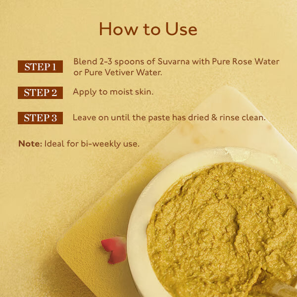 Kama Ayurveda Suvarna Haldi Chandan Face Pack