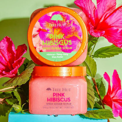 Tree Hut Pink Hibiscus Shea Sugar Scrub - 510 gm