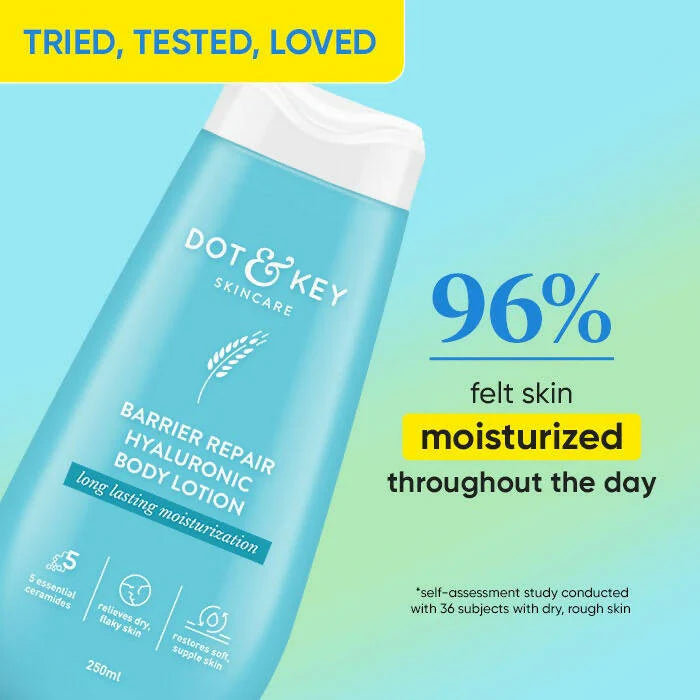 Dot & Key Barrier Repair Hyaluronic Body Lotion With Hyaluronic & 5 Essential Ceramides - 250 ml