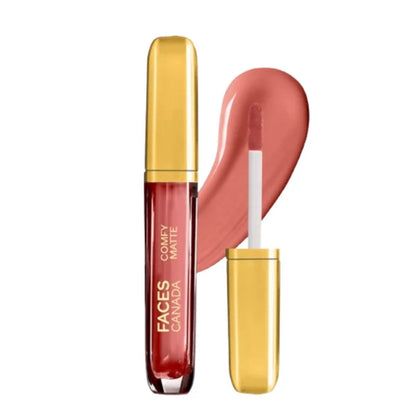 Faces Canada Comfy Matte Liquid Lipstick - Lost In Memory 24 - 3.8 ml