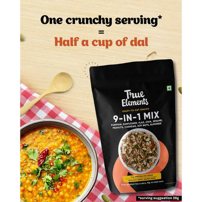 True Elements 9 in 1 Snack Mix - 125 gm