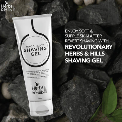 Herbs & Hills Maca Root Shaving Gel - 100 ml