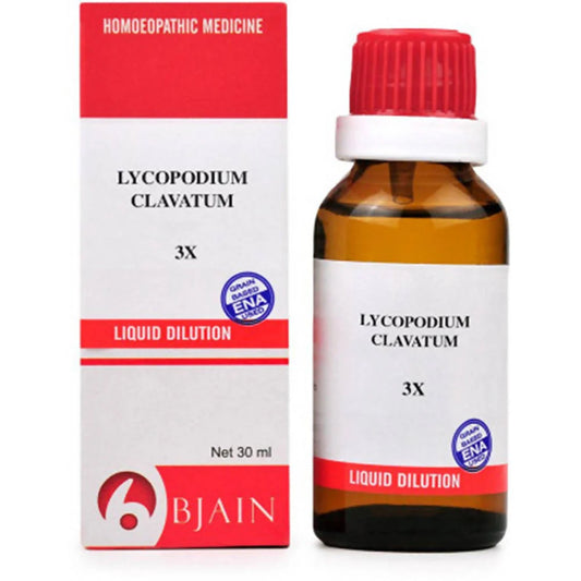 Bjain Homeopathy Lycopodium Clavatum Dilution -3X