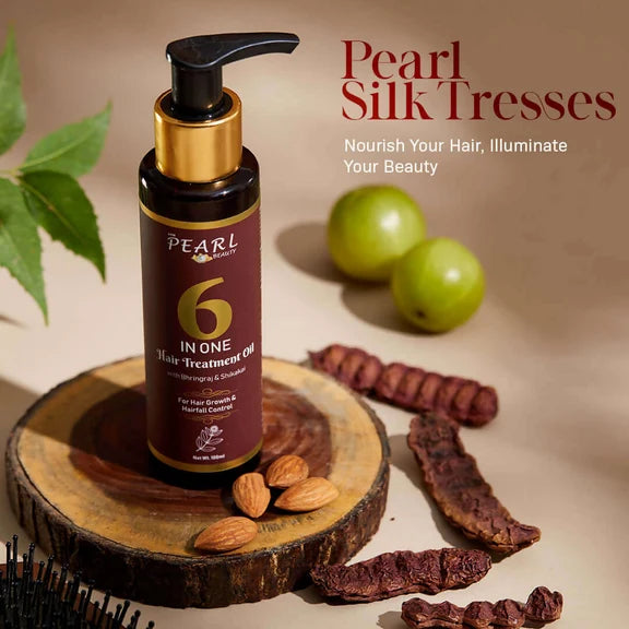 ARM Pearl Beauty 6-In-One Hair Treatment Oil - 100 ml