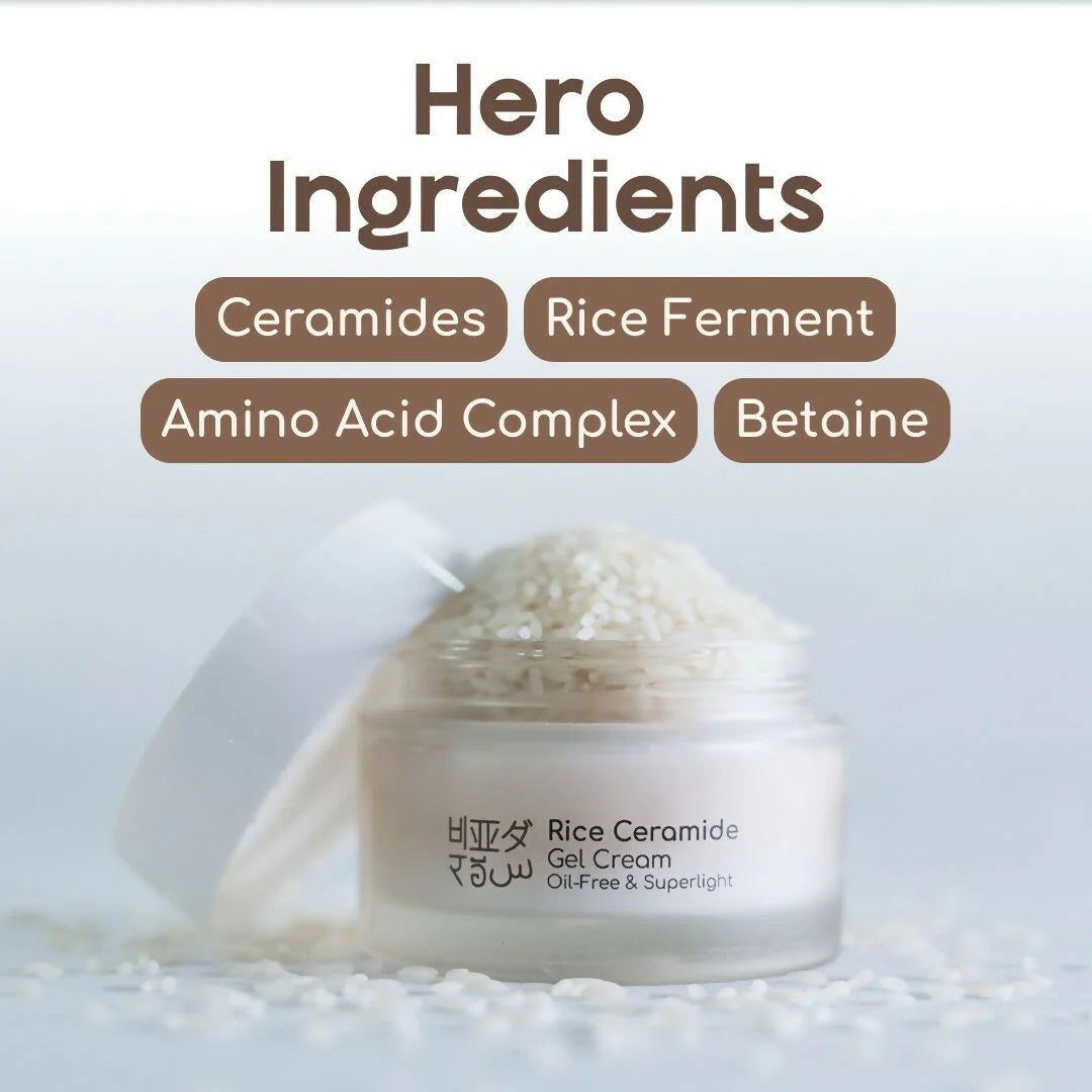 Beyond Rice Oil-Free Rice Ceramide Gel Cream - 50 gm