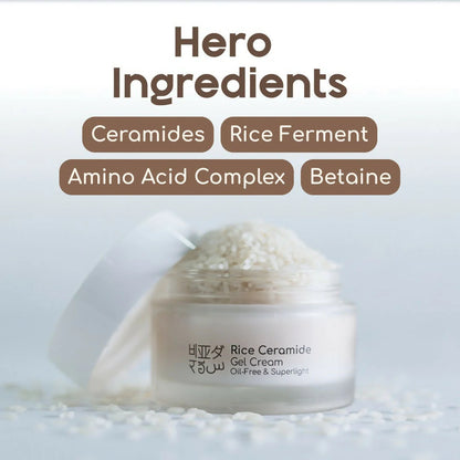 Beyond Rice Oil-Free Rice Ceramide Gel Cream - 50 gm
