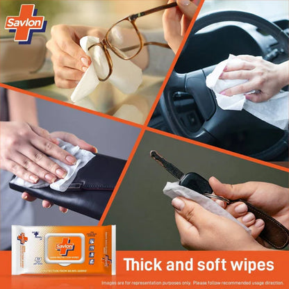 Savlon Germ Protection Wipes - 72 Wipes