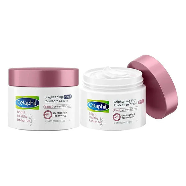 Cetaphil Bright Healthy Radiance Day And Night Cream - combo