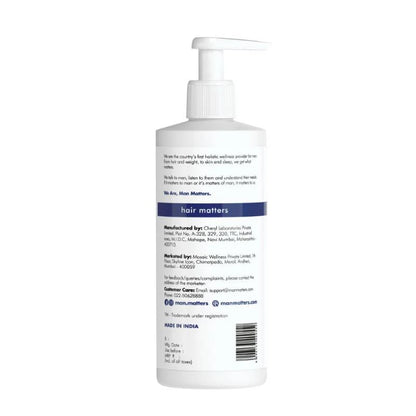 Man Matters Anti Hair Fall DHT Blocking Shampoo With Argan Oil, Biotin, Caffeine