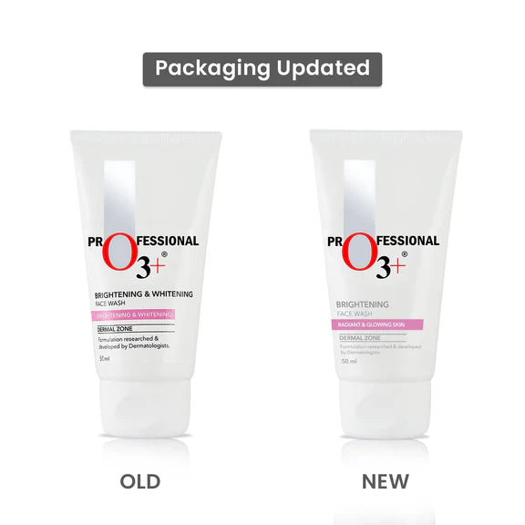 Professional O3+ Brightening & Whitening Face Wash - 50 gm