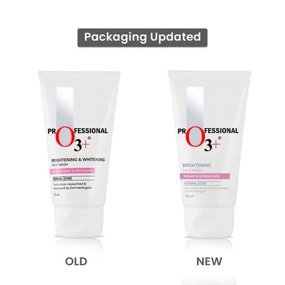 Professional O3+ Brightening & Whitening Face Wash - 50 gm