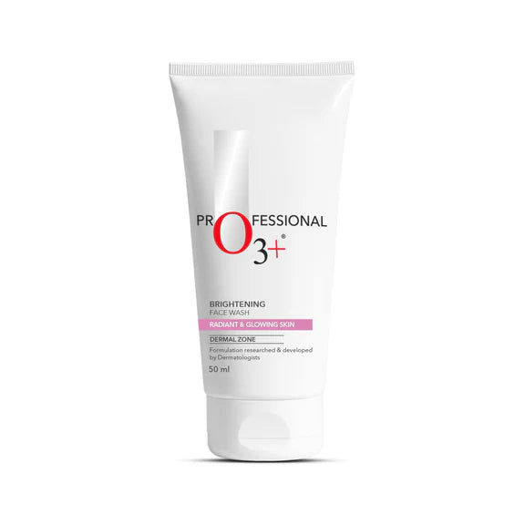 Professional O3+ Brightening & Whitening Face Wash - 50 gm