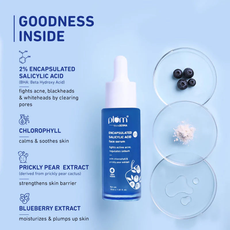 Plum 2% Encapsulated Salicylic Acid Face Serum - 10 ml