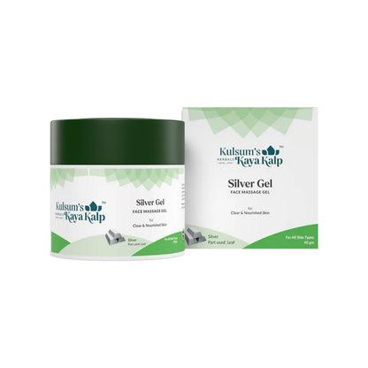 Kulsum's Kaya Kalp Silver Gel For Clear & Nourished Skin - 40 gm