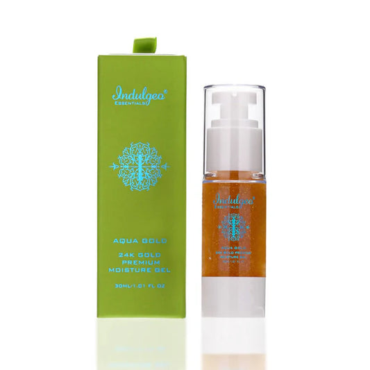 Indulgeo Essentials Aqua Gold 24k Gold Premium Moisture Gel - 15 mlIndulgeo Essentials Aqua Gold 24k Gold Premium Moisture Gel - 15 mlIndulgeo Essentials Aqua Gold 24k Gold Premium Moisture Gel - 15 ml