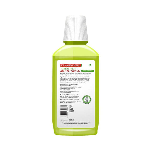 Kp Namboodiri's Herbal Fresh Mouth Wash - 250 gm