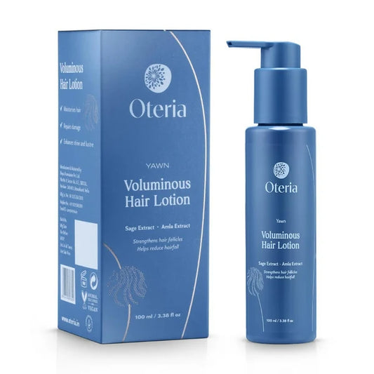Oteria Luxury Voluminous Hair Lotion with Amla Fenugreek Sage and Curry Leaf & Hair Lotion & Serum For Hair Fall - 100 ml