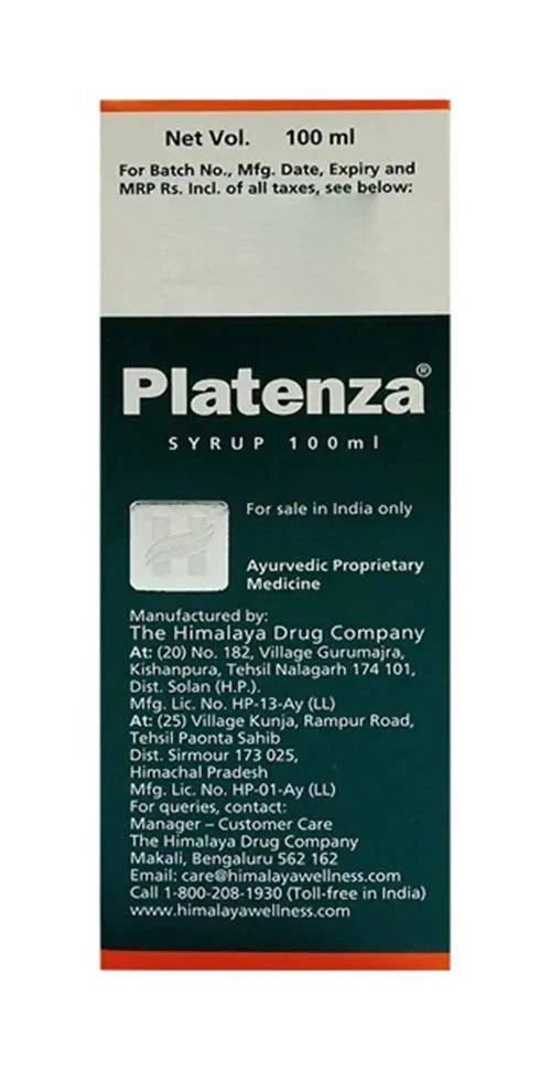 Himalaya Platenza Syrup