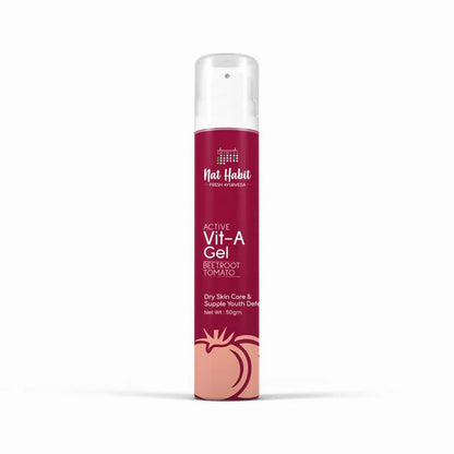 Nat Habit Active Beetroot Tomato Vitamin A Face Gel - 50 gm