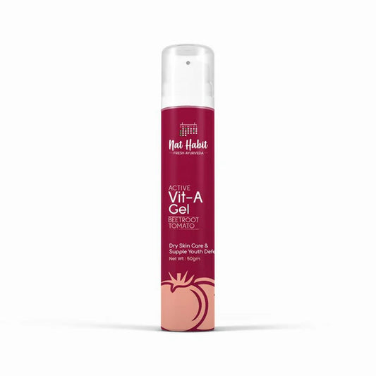Nat Habit Active Beetroot Tomato Vitamin A Face Gel - 50 gm