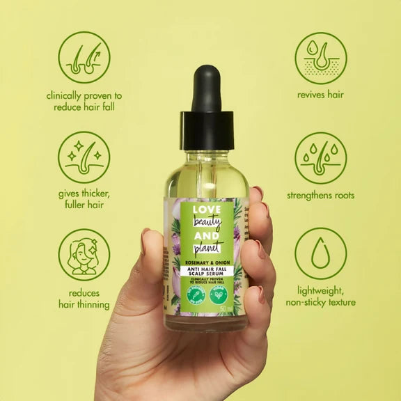 Love Beauty And Planet Onion & Rosemary Anti Hairfall Scalp Serum - 50 ml
