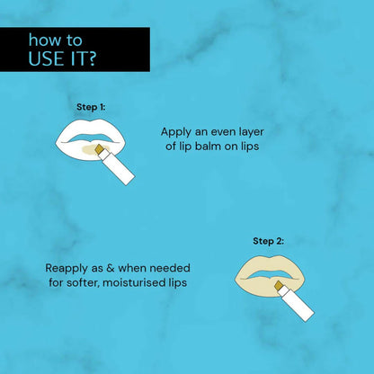 Deconstruct Hyaluronic Acid Lip Balm With 1% Cupuacu Butter - For Fuller lips, Dry Lips, Reduces Flakiness
