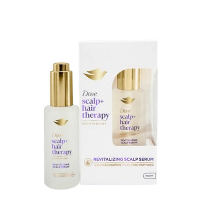 Dove Scalp + Hair Therapy Revitalizing Serum + Sulphate Free Shampoo & Conditioner Combo - combo