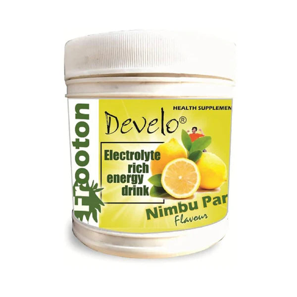 Develo Electrolyte Rich Energy Drink - Nimbu Pani Flavour - 750 gm