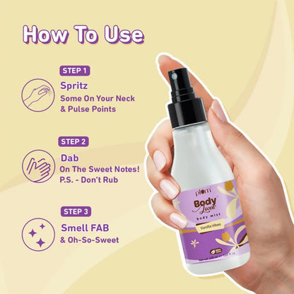 Plum BodyLovin Vanilla Vibes Body Mist - 100 ml