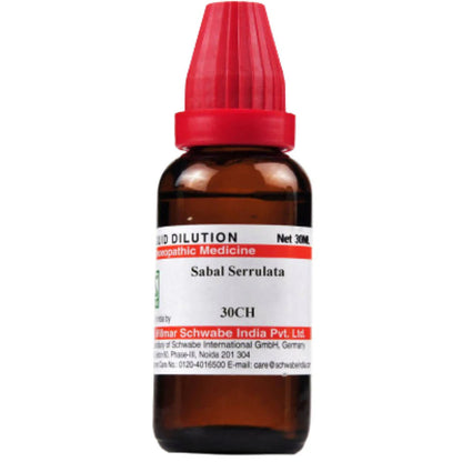 Dr. Willmar Schwabe India Sabal Serrulata Dilution -6 CH