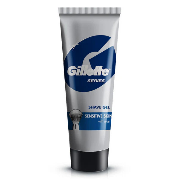 Gillette Series Sensitive Skin Shave Gel with Aloe - 60 gm