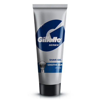 Gillette Series Sensitive Skin Shave Gel with Aloe - 60 gm