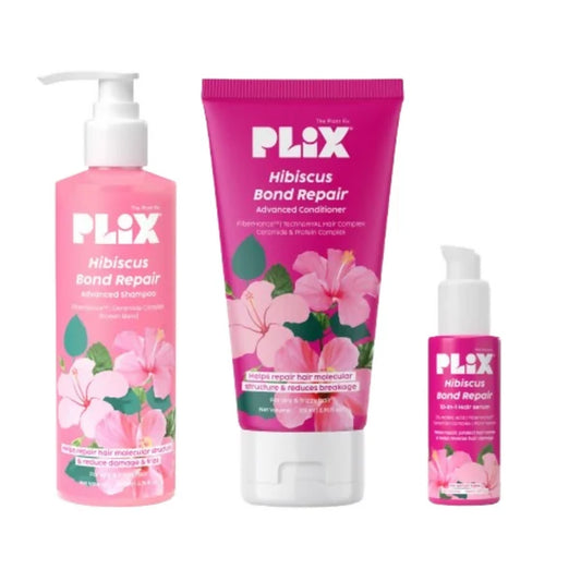 PLIX The Plant Fix Hibiscus Frizz Control Hair Combo - Combo