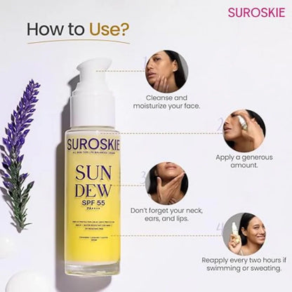 SUROSKIE SUN DEW SPF 55 PA++++ - 50 ml