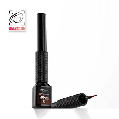 L'Oreal Paris Infaillible Grip 24H Matte Liquid Liner - 03 Brown - 5.7 gm