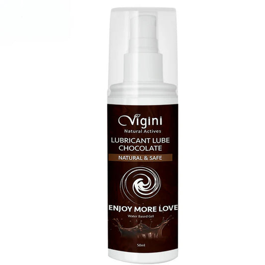 Vigini Intimate Chocolate Lubricant Personal Lube Water Based Gel - 50 ml