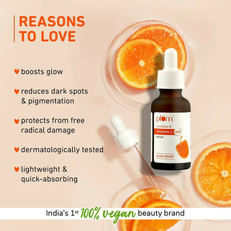 Plum Mandarin & Vitamin C Serum - 10 ml