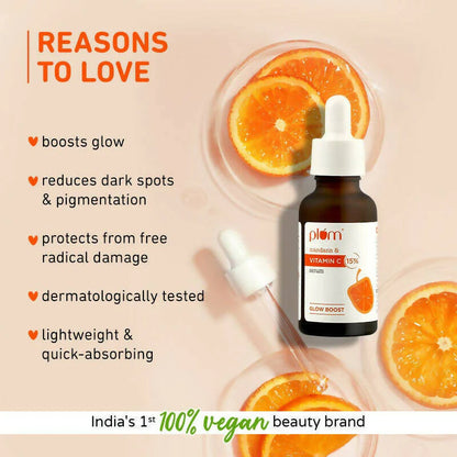 Plum Mandarin & Vitamin C Serum - 10 ml