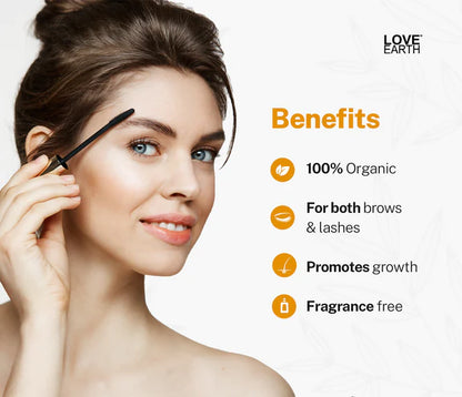 Love Earth Organic Eyelash Growth Serum - 5 ml