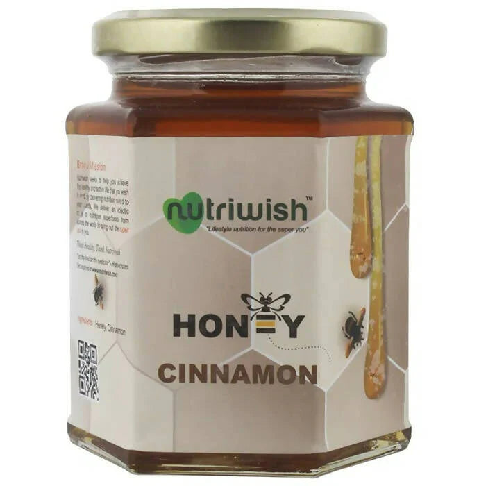 Nutriwish 100% Pure Organic Honey Cinnamon