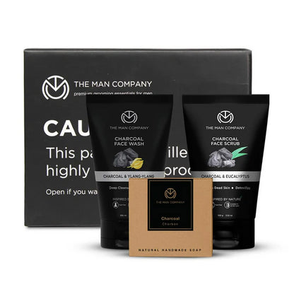 The Man Company Charcoal Face Care Kit - Kit