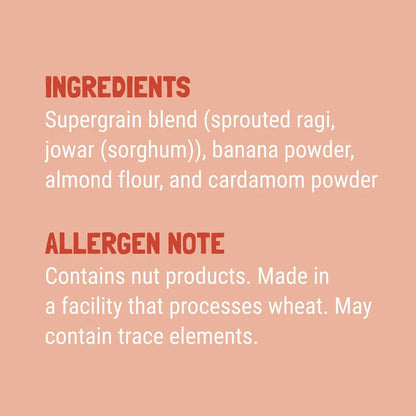 Slurrp Farm Ragi, Almond and Banana Cereal for little Ones