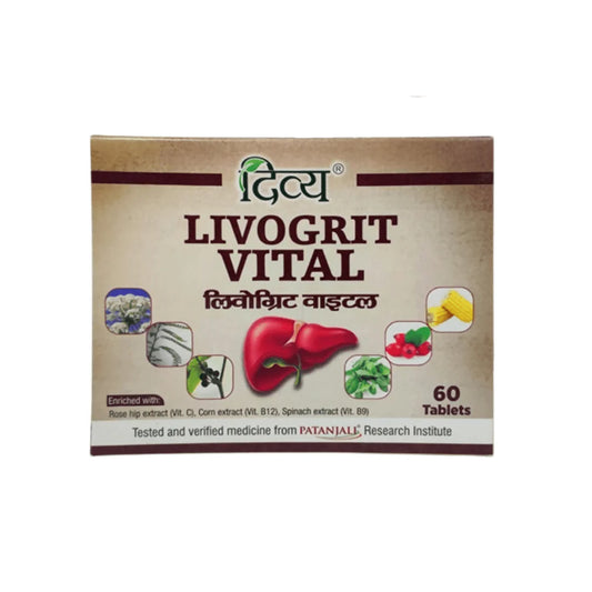 Patanjali Divya Livogrit Vital Tablets