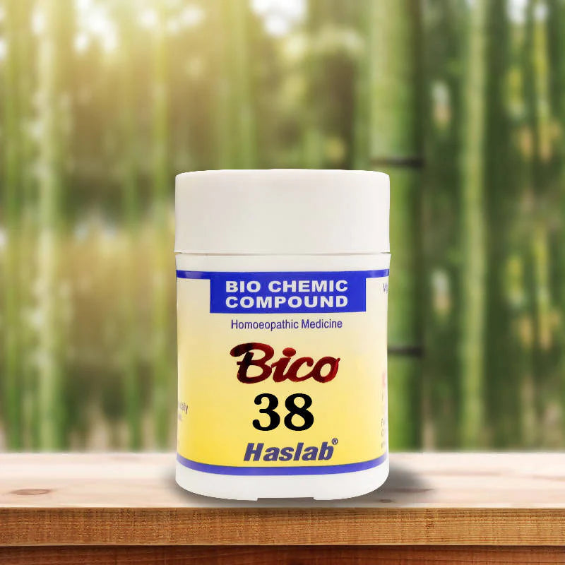 Haslab Homeopathy Bico 38 Biochemic Compound Tablets -20 gm