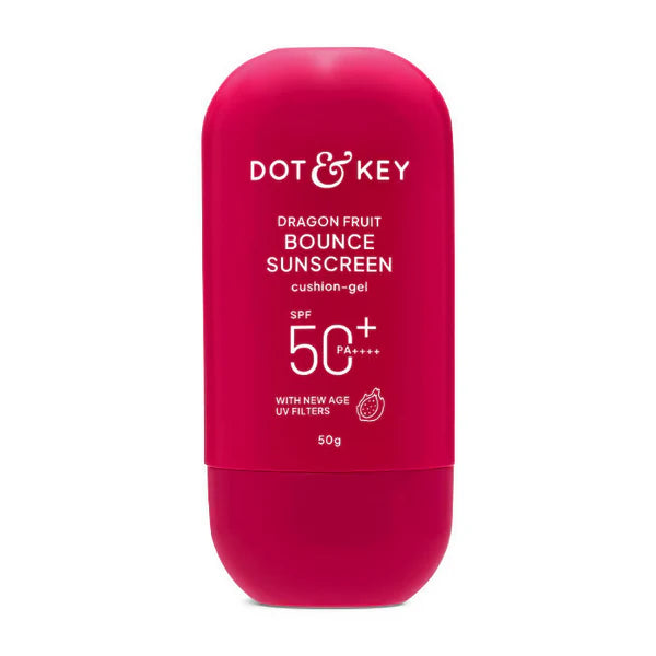 Dot & Key Dragon Fruit Bounce Sunscreen In-Vivo Tested SPF 50+ PA++++, With New-Age UV Filters - 50 gm