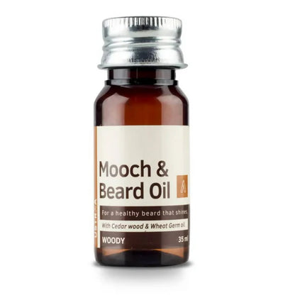 Ustraa Woody Mooch and Beard Oil - 35 ml