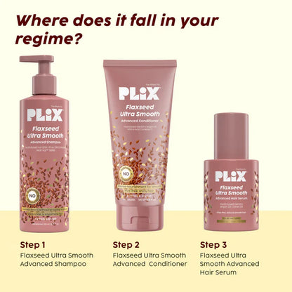 PLIX The Plant Fix Flaxseed Keratin Smoothening Anti-Frizz Serum - 50 ml