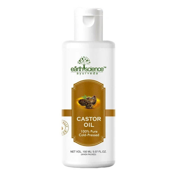Earth Science Ayurveda 100% Pure Castor Oil - 150 ml